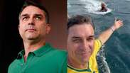 Fl&aacute;vio Bolsonaro participa de &lsquo;motociata&rsquo; seguida de &lsquo;barqueata&rsquo; em Angra dos Reis: &lsquo;Pura festa&rsquo;