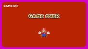 Game Over do Mario foi feito pra te animar e n&atilde;o pra te deprimir