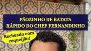 P&atilde;ozinho de batata r&aacute;pido