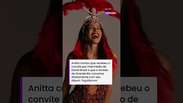 Anitta &eacute; a nova rainha de bateria da Grande Rio #shorts
