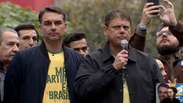 Tarc&iacute;sio cobra resposta do STF sobre Moraes e critica PT na Paulista