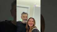 Sabrina Sato comemorou com a fam&iacute;lia o encerramento do tratamento do c&acirc;ncer do pai #shorts