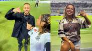 Neymar realizou sonho de Naty Potira, torcedora s&iacute;mbolo do Santos, antes de sua morte