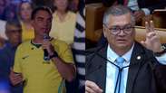 Fl&aacute;vio Bolsonaro pede ao STF que Dino deixe processos que envolvem ele, Lula e elei&ccedil;&otilde;es