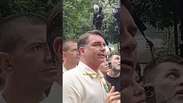 Fl&aacute;vio Bolsonaro diz que pretende 'garantir a liberdade de imprensa' caso seja eleito #shorts
