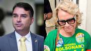 M&atilde;e de Fl&aacute;vio diz que, se filho for eleito, vai receber a faixa presidencial das m&atilde;os de Bolsonaro