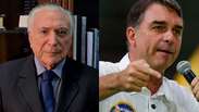 Michel Temer declara apoio a Fl&aacute;vio Bolsonaro no 2&ordm; turno