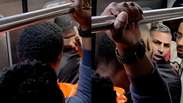 Passageiros trocam socos e empurr&otilde;es durante embarque de trem na zona leste de SP; veja momento