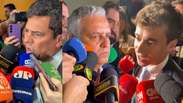 Nikolas diz que Fl&aacute;vio &lsquo;vai passar o trator' em Lula, e Sergio Moro afirma que 'vit&oacute;ria est&aacute; a caminho'