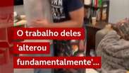 A rea&ccedil;&atilde;o da fam&iacute;lia ao saber que professor dos EUA ganhou o Nobel