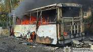 Ataque russo atinge dois &ocirc;nibus e deixa 30 mortos em Kramatorsk, na Ucr&acirc;nia
