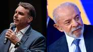Pesquisa Quaest: Fl&aacute;vio Bolsonaro tem 46% e Lula, 44% das inten&ccedil;&otilde;es de voto no 2&ordm; turno