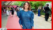 C&aacute;tia Fonseca fala sobre sua primeira vez no SPFW: '&Eacute; muito diferente do que imaginava"