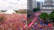 Apoiadores de Lula fazem manifesta&ccedil;&otilde;es em diferentes cidades do Brasil