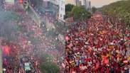 Apoiadores de Lula enchem ruas em Porto Alegre e Teresina a seis dias do segundo turno das elei&ccedil;&otilde;es