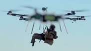 Militares ucranianos realizam resgate in&eacute;dito de soldado ferido com drone a&eacute;reo
