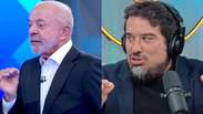 Movimento das m&atilde;os de Lula durante debate indica concentra&ccedil;&atilde;o, avalia jornalista
