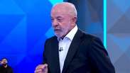 Tralli interrompe Lula para lembrar uso de tempo, e Fl&aacute;vio diz: &lsquo;N&atilde;o usou porque n&atilde;o quis&rsquo;
