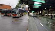 Pontos cheios e &ocirc;nibus parados no p&aacute;tio: redu&ccedil;&atilde;o de frota em dia de elei&ccedil;&atilde;o chama a aten&ccedil;&atilde;o em SP