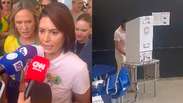 Michelle Bolsonaro afirma que acompanhar&aacute; apura&ccedil;&atilde;o ao lado de Jair: &lsquo;Vou ficar com meu galego&rsquo;