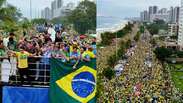 Multid&atilde;o se re&uacute;ne no Rio de Janeiro em &uacute;ltimo ato da campanha de Fl&aacute;vio Bolsonaro
