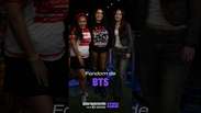 De m&uacute;sicas a curiosidades: F&atilde;s do BTS colocam seus conhecimentos &agrave; prova no Acampamento Sonora