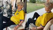 Jos&eacute; Sarney retoma exerc&iacute;cios f&iacute;sicos ap&oacute;s cirurgia para tratar obstru&ccedil;&atilde;o intestinal