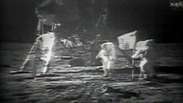 Divulgadas imagens restauradas do homem na Lua