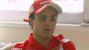 Não senti nada no momento do acidente, diz Massa
