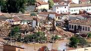 Cenário em Paraitinga é de 'pós-terremoto'
