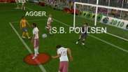 Holanda 2 x 0 Dinamarca: Veja animação dos gols em 3D
