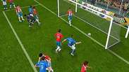 Itália 1 x 1 Paraguai: Veja animação dos gols em 3D