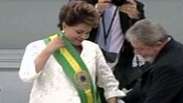 Lula passa a faixa de presidente para Dilma Rousseff