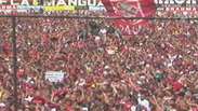 20 mil flamenguistas dão boas vindas a Ronaldinho Gaúcho