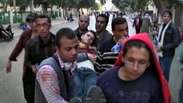 Egito: imagens mostram feridos nos confrontos desta sexta