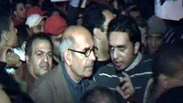 Prêmio Nobel faz discurso junto a manifestantes no Cairo