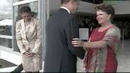 Dilma recebe Barack Obama no Palácio do Planalto
