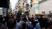 Imagens mostram protestos pacíficos na Síria