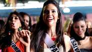 Candidatas a Miss Universo caem no samba em SP