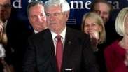 Vencedor na Carolina do Sul, Gingrich critica Obama