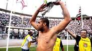 Reveja os únicos gols de Adriano com a camisa do Corinthians