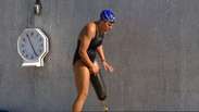 Nadadora com perna amputada se classifica para Olimpíada