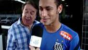 Neymar é surpreendido por Quico durante entrevista; veja
