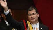 Rafael Correa toma posse no Equador