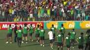 Torcida cearense prestigia treino da Seleção Brasileira