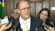 "É preciso amadurecer o conjunto", diz Alckmin sobre plebiscito