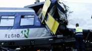 Trens batem e deixam 40 feridos na Suíça