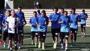 Veja primeiro treino do Santos em Barcelona