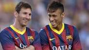 Veja o primeiro gol de Neymar com a camisa do Barcelona