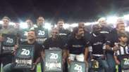 Botafogo homenageia atletas que conquistaram a Conmebol